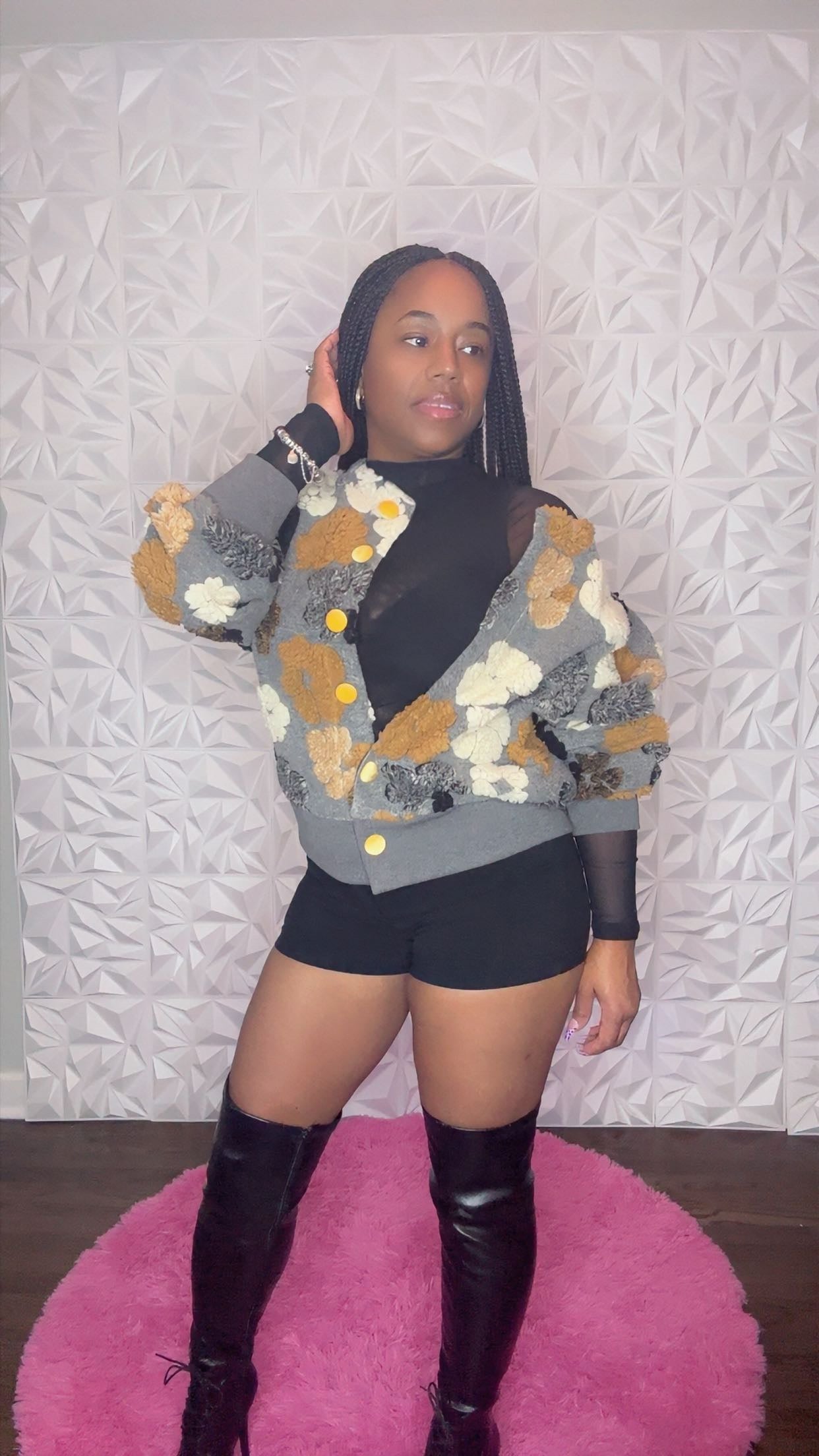 Flower jacket