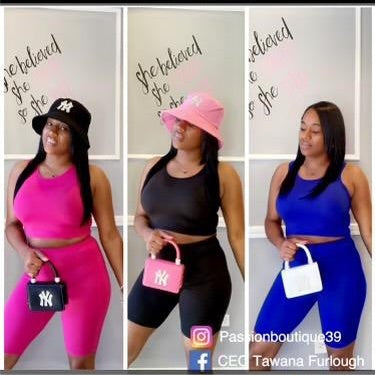 Two piece short set