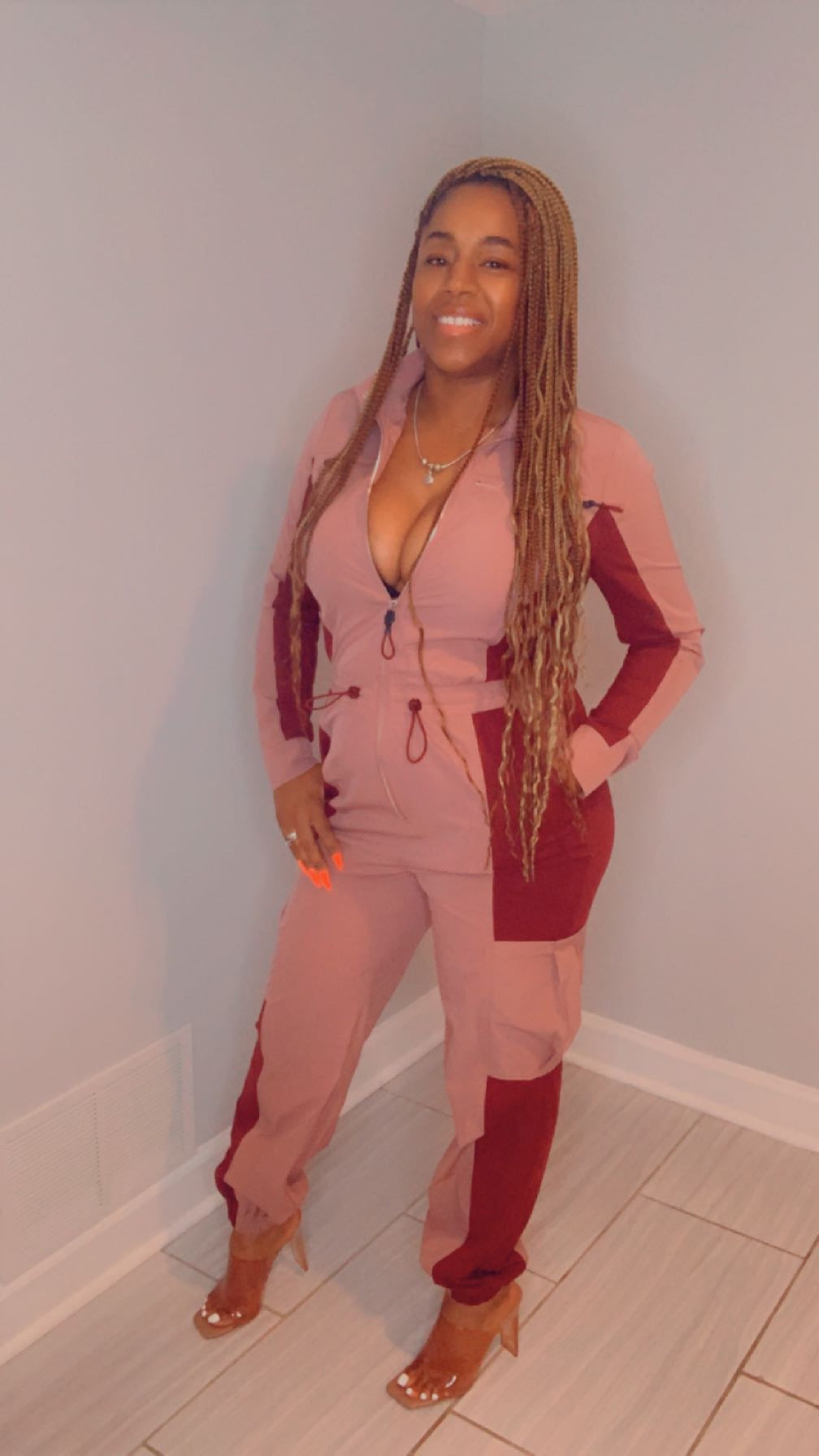Two pocket jumpsuit