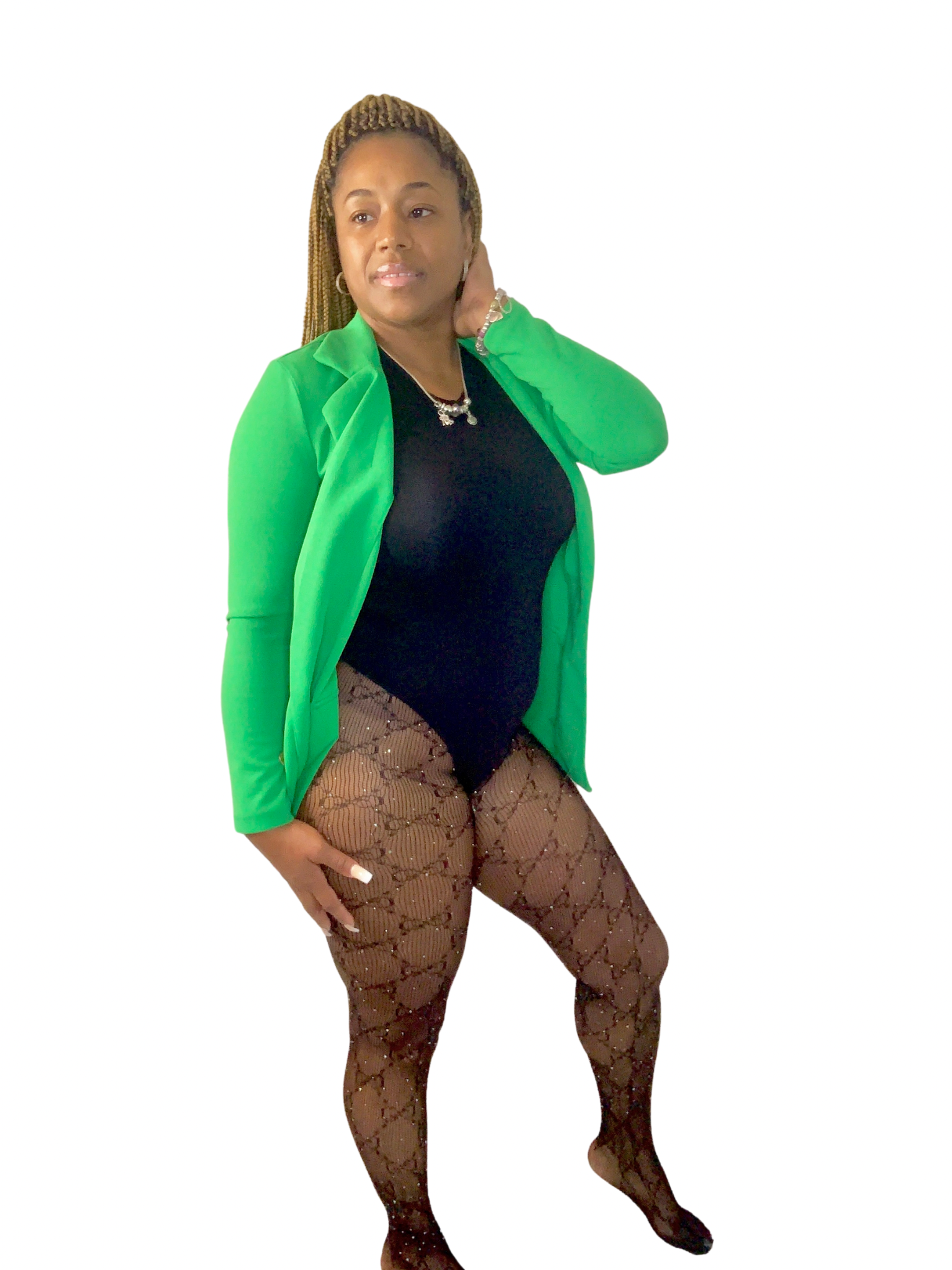 Plus size rhinestone sales pantyhose