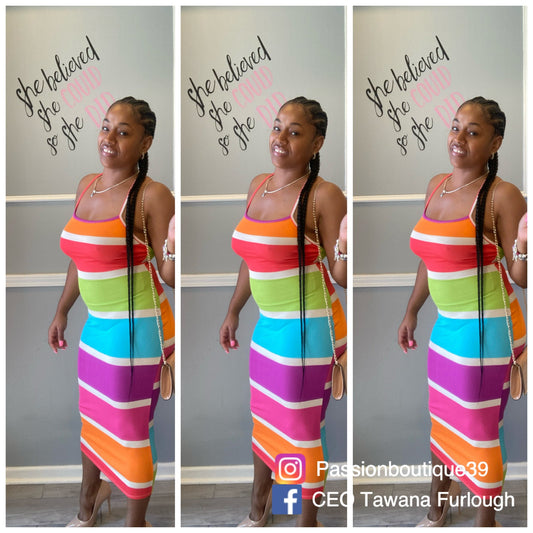 Colorful sundress