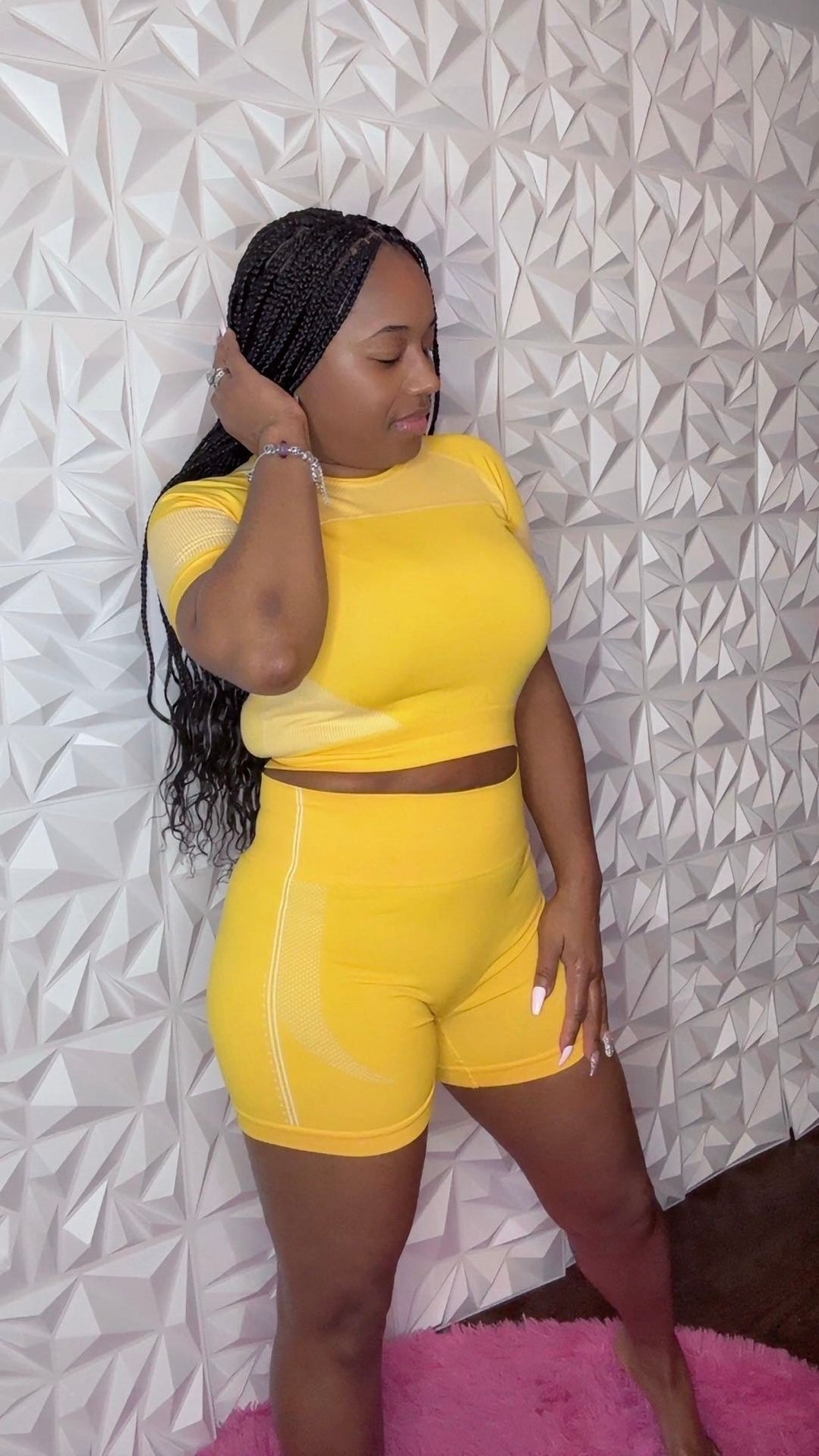 Two piece short set
